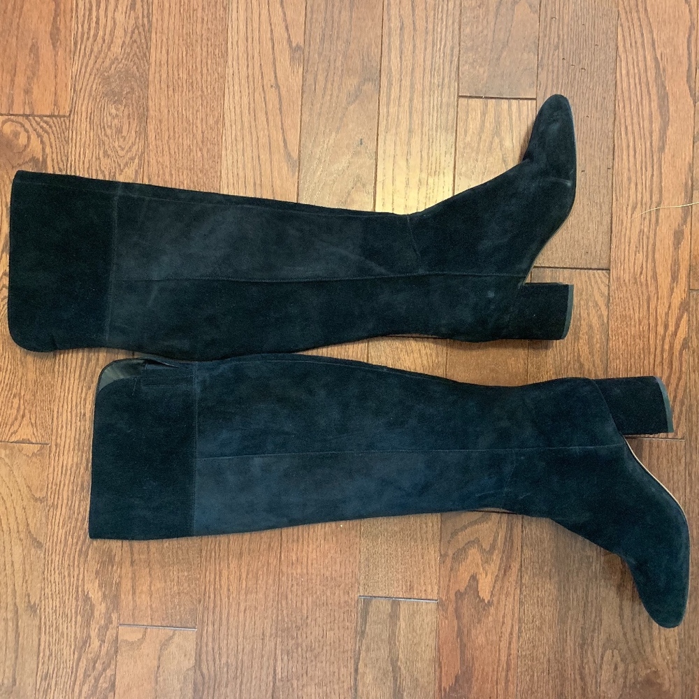 Franco Sarto Suede Over the Knee Boots WORN ONCE